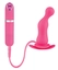 Dash Butt Plug Vith Mini Controller II - 9 cm ružičasta vibraciona kutija