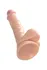 Realistični dildo a-Tois bi TOIFA Kirc, TPE, telesni, 17 cm