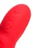 Jos Redli Vibrator sa pokretnom glavom, silikon, crvena, 21 cm