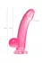 Realistični dildo a-Tois bi TOIFA Fush, TPE, roze, 18 cm