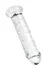 Dildo a-Toys by toifa Auri, TPE, transparentan, 20 cm