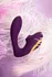 L'eroina Mave dvostruki stimulativni masažer, silikon, ljubičasta, 14 cm