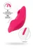 Jos Pimpit vakuum-talasna stimulacija gaćica, silikon, ružičasta, 9 cm