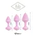 Set analnih dodataka Bibi Butt Plug set Pink