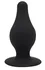 Silekd crni srednji Analni čep-9,3 cm.