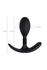 Analna čaura a-Tois bi TOIFA Tord s, silikon, Crna, 8,5 cm