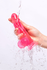 Realistični dildo a-Tois bi TOIFA Fush, TPE, roze, 18 cm