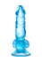 Realistični dildo a-Tois bi TOIFA Indi, TPE, cijan, 15,8 cm