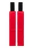 Anonimo lisice #0106, velur, crvene, 24 cm