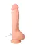 Realstick Elite Franklin realstick vibrator, TPR, telesni, 24 cm