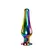 Evolved RAINBOW METAL PLUG MEDIUM duga analna pluta srednja