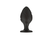Silikonski Analni čep crni M (7.2*3.5 cm) 3305-02