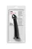 Nerealni Dildo Jelli Dildo M Toifa Basic, TPE, crni, 18 cm