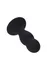 Erotist Hidro M analna čaura, silikon, Crna, 10,5 cm
