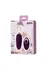 VIBROJAJCO sa imitacijom frikcija JOS Bumpy, silikon, ljubičasta, 9 cm