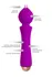 Flovetta bi toifa Hiacinth Vibrator, silikon, ljubičasta, 21,5 cm