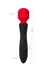 Black&amp;Red bi Toifa dvostrani vibracioni masažer, silikon, Crna, 21 cm