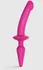 Pink dvostrani Dildo Strap-on-me Dildo plug-in Svitch size