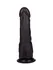 Dildo realista u laminatu l 190 mm d 40 mm, boja crna umetnost. 400100