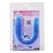 Plavi dvoglavi Dildo Double Dong-29,8 cm.