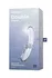 Satisfier Double Cristal dvostrani Dildo, staklo, prozirno, 19,5 cm
