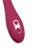 Multifunkcionalni vibrator Ja EROINA Caberna, silikonski, burgundija, 20 cm