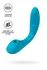 L'eroina Cicla multifunkcionalni vibrator, silikon, cijan, 20 cm