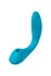 L'eroina Cicla multifunkcionalni vibrator, silikon, cijan, 20 cm