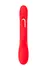 VIBROKROLIK sa pokretnim jezičkom JOS Patti, silikon, crvena, 24 cm