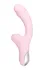 VIBROKROLIK sa laskavim jezikom JOS Orali, silikon, roze, 22 cm