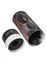 Vibrator-zec vaname D-Splash Avalanche, silikon, Crna, 20,5 cm