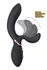 Vibrator-zec vaname D-Splash Avalanche, silikon, Crna, 20,5 cm