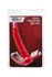 Mlaznica na penis za dvostruke penetracije Black Red by TOYFA , silikonski, crvena, 16,5 cm