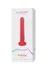 Graviti lovense TPE pulsator, crvena, silikon, 25,9 cm