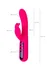 G-tačka vibrator sa Erotek Rablock klitoralnom stimulacijom, silikon, ružičasta, 23,5 cm