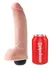 Dildo squirting cock with balls sa efektom ejakulacije telesni 22,9 cm