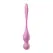 Vaginalne kuglice Satisfier Love Birds 1, roze