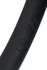 Black Red bi Toifa dvostrani vibrator, silikon, Crna, 35 cm
