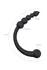Black Red bi Toifa dvostrani vibrator, silikon, Crna, 35 cm
