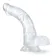 Prozirni Dildo luster - 21,5 cm.