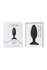 Analna čaura lovense Hush 2 (m), silikon, Crna, 13,5 cm