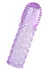 Purpurna relьefna nasadka na penis 13,5 sm.