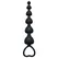 Crni Analni lanac Heart s Beads Black-18 cm.