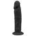Crni dildo na usisnoj čaši model 2-19,7 cm