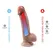 Dildo SILEXD Model 1 Premium Real Skin, telesni, 8