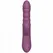 Purple sv silikonski vibrator sa efektom trenja