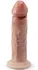 SILEKD model 1 Premium Real Skin telesni Dildo-19 cm