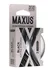 Черные утолщенные презервативы maxus extra strong с железным кейсом