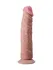 Dildo realista Human form, l 205 mm d 42 mm, kiberkoža art. 610507