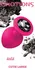 Analni čep Emotions Cutie Large Pink black Crystal 4013-01Lola